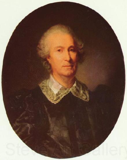 GREUZE, Jean-Baptiste Portrat des Randon de Boisset, Oval Norge oil painting art